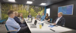 KOSEKs personnel in the meeting room