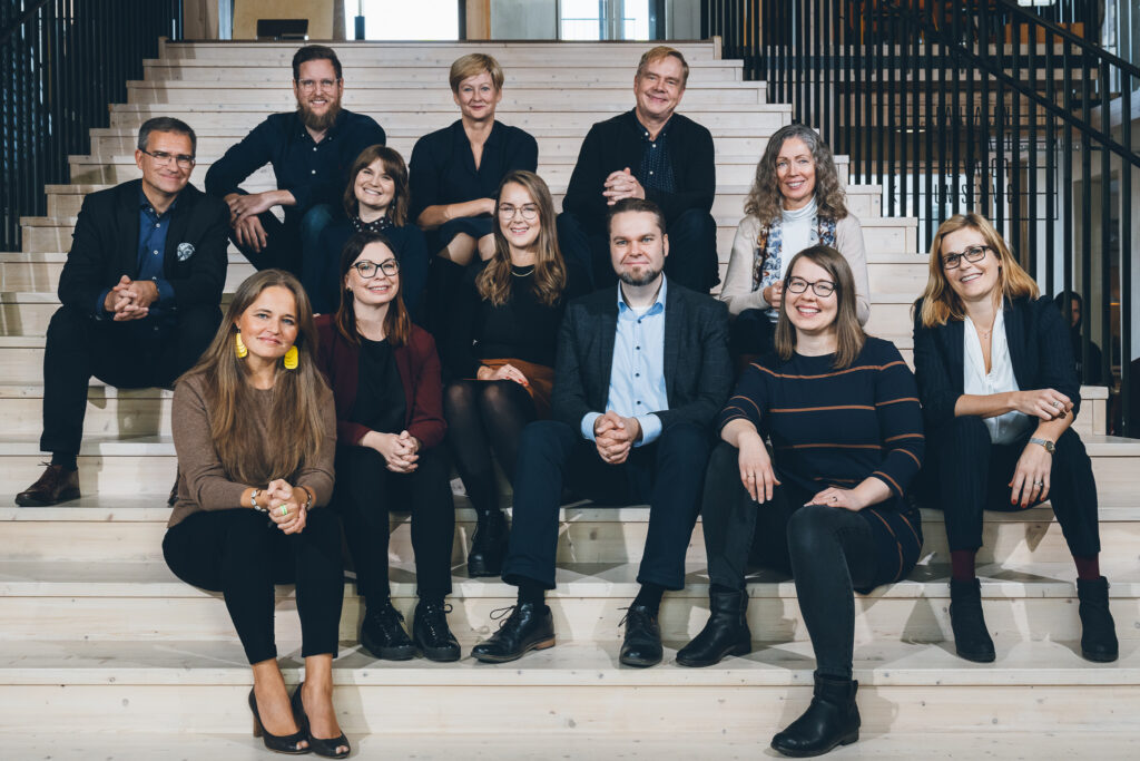 FCS-hankkeen henkilöstön ryhmäkuva
