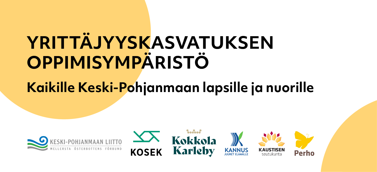 Yrittäjyyskasvatuksen oppimisympäristö kuvituskuva