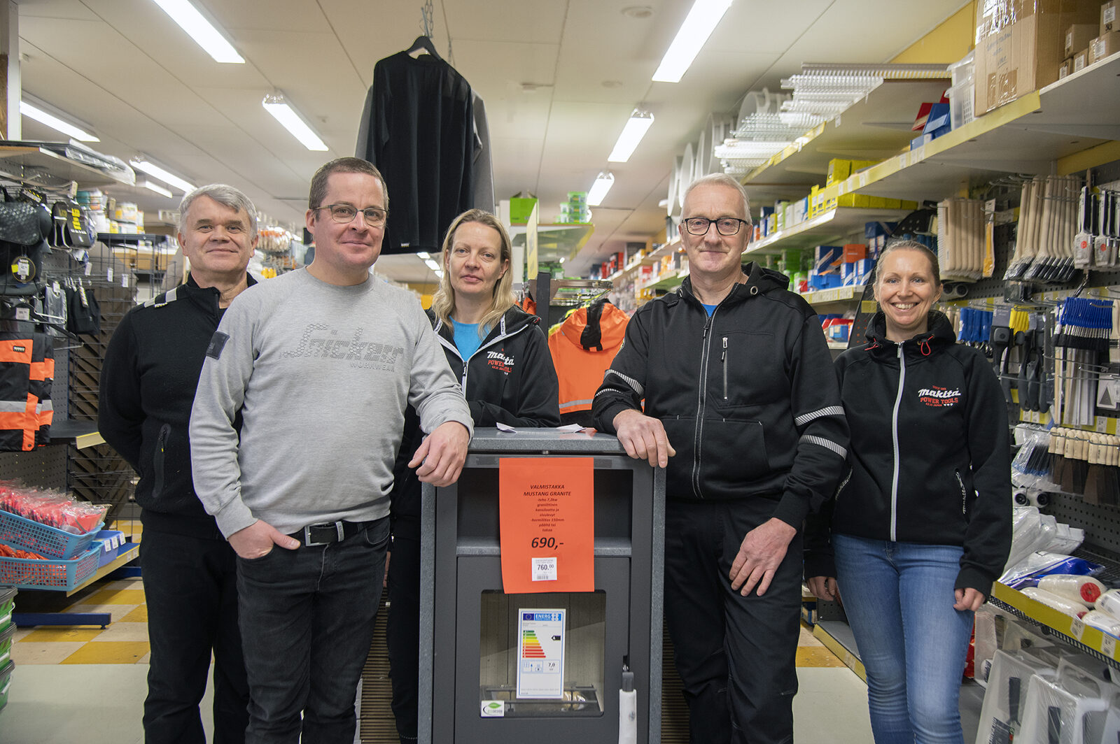 Kipakan henkilökuntaan Perhossa