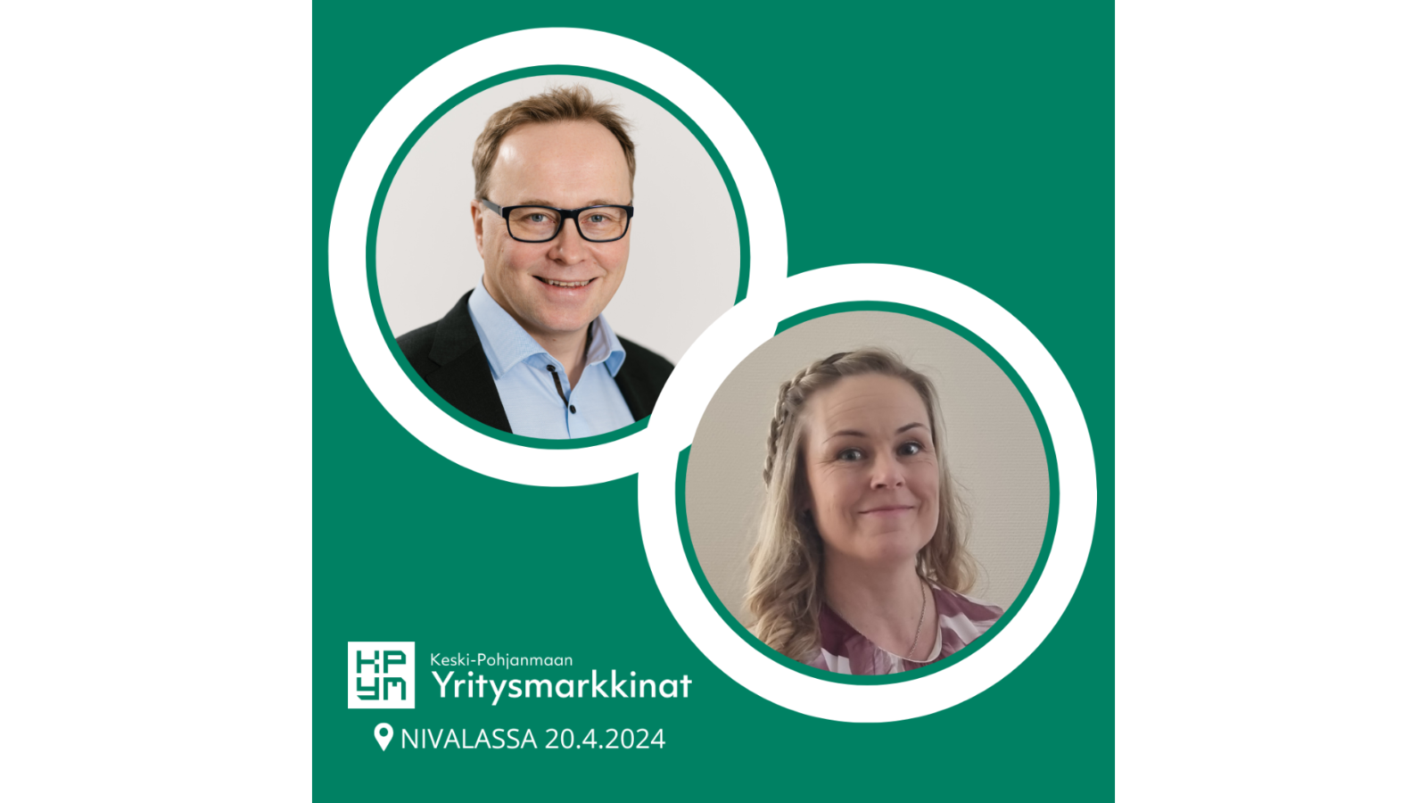 KP Yritysmarkkinat asiantuntijapuhujat Kiljala ja Pihlajaniemi