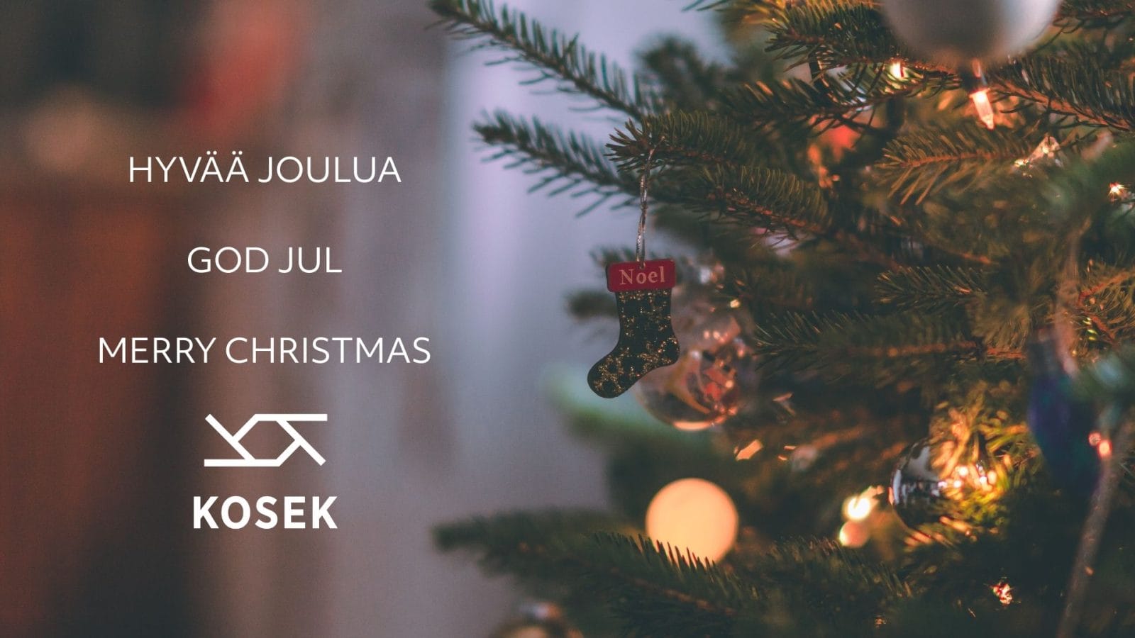 joulukuusi ja jouluntoivotus