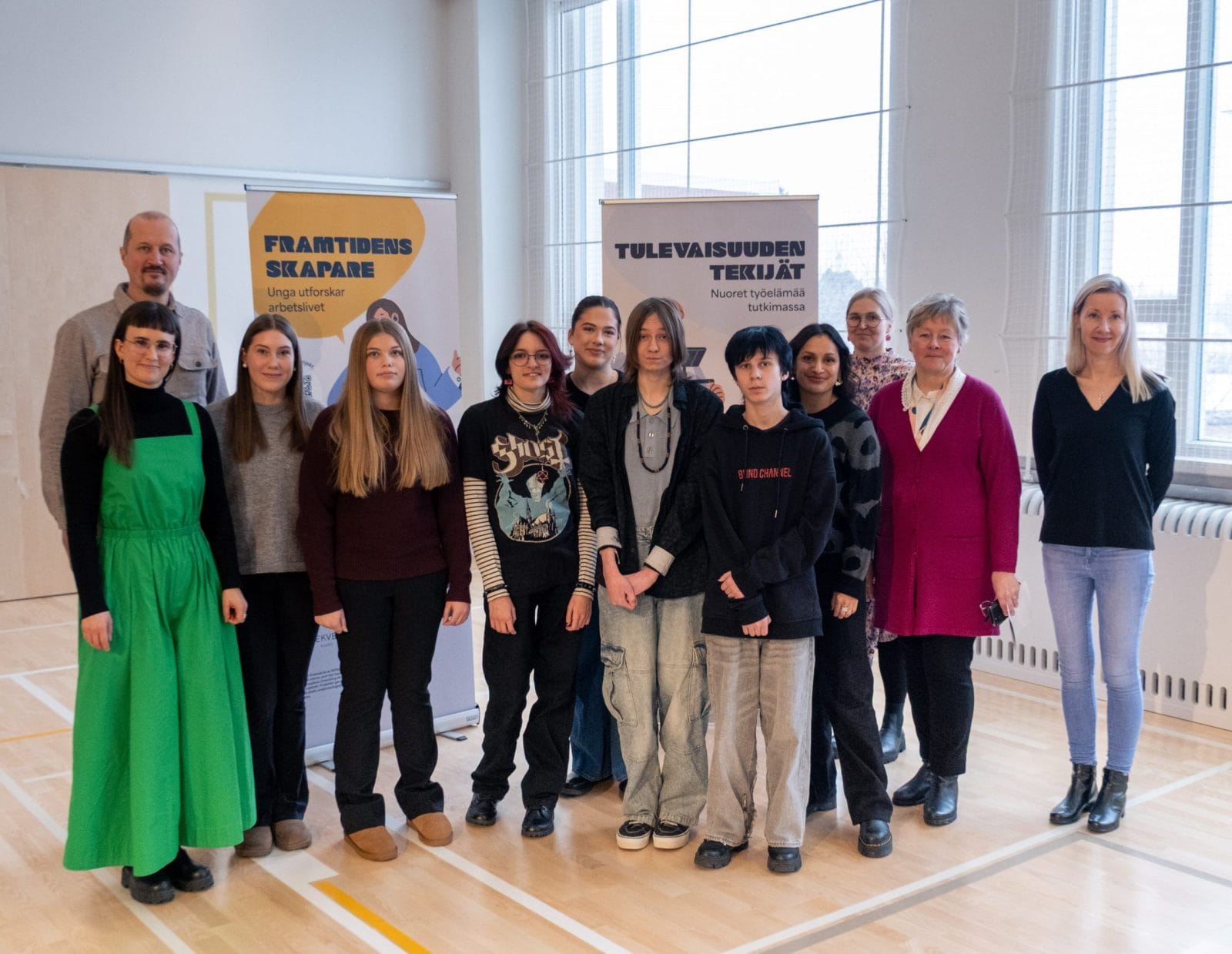 BMR hankkeeseen osallistuneita