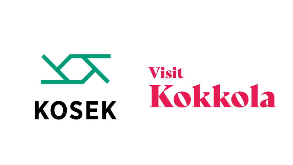 kosek ja visit kokkolan logot